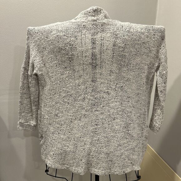 Vanity open front cardigan size XS bling Gray - Picture 2 of 11